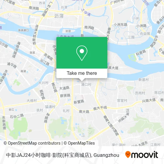 中影JAJ24小时咖啡·影院(科宝商城店) map