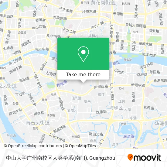 中山大学广州南校区人类学系(南门) map