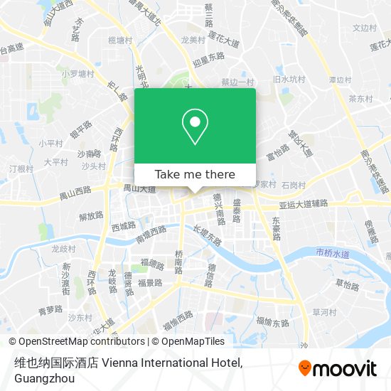 维也纳国际酒店 Vienna International Hotel map