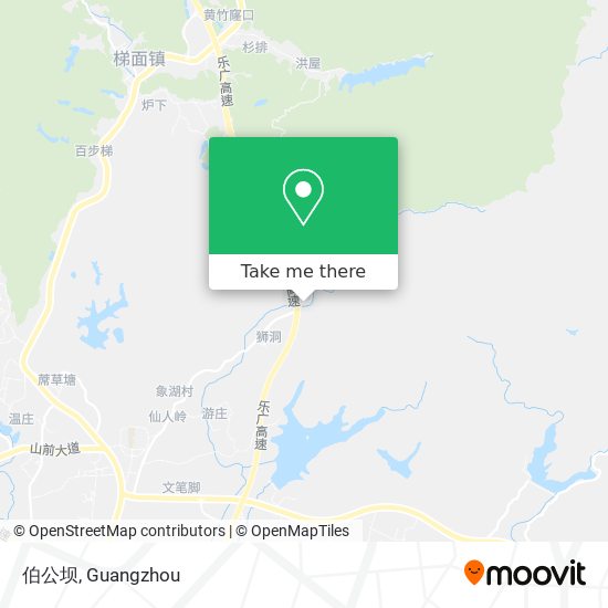 伯公坝 map