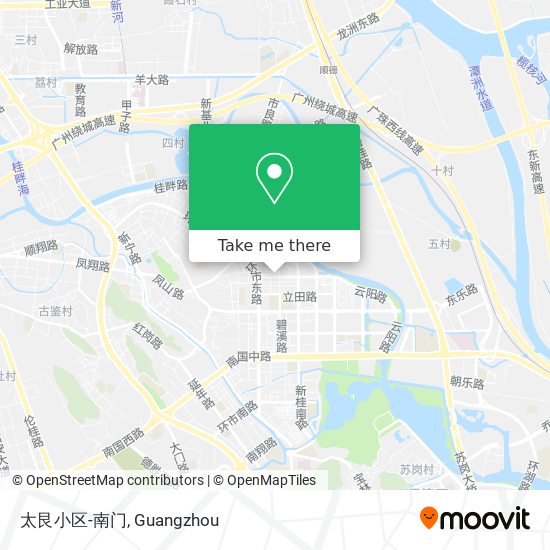 太艮小区-南门 map