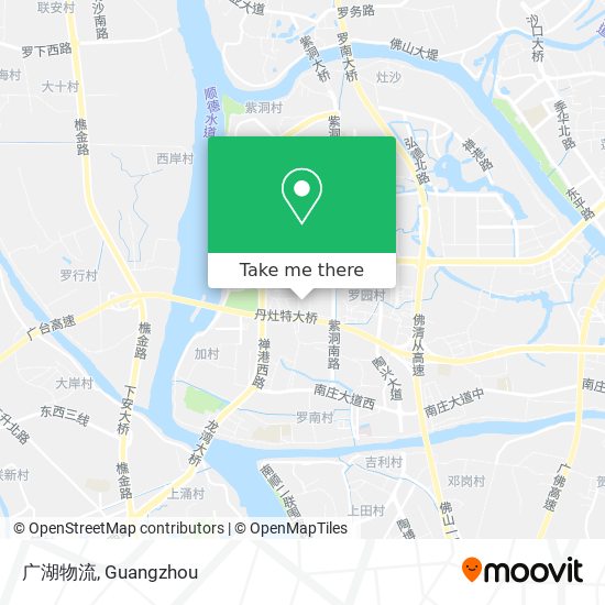 广湖物流 map