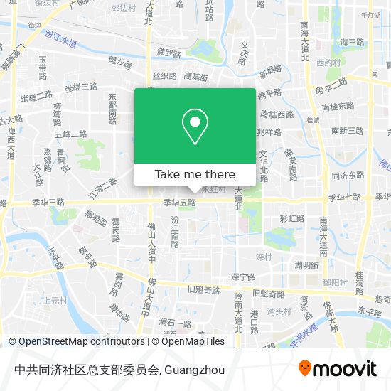 中共同济社区总支部委员会 map