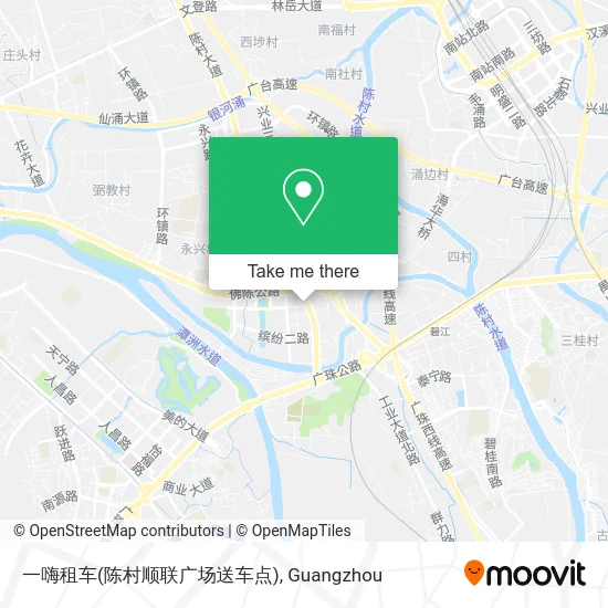 一嗨租车(陈村顺联广场送车点) map