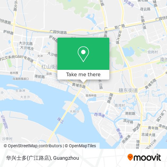 华兴士多(广江路店) map