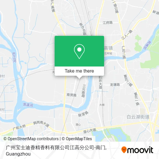 广州宝士迪香精香料有限公司江高分公司-南门 map