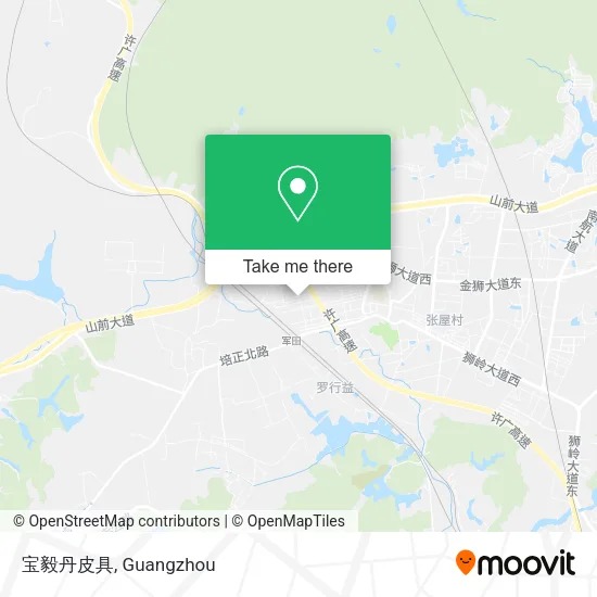 宝毅丹皮具 map