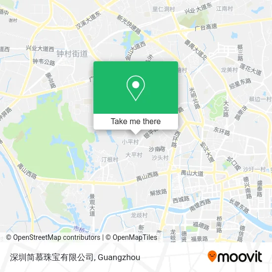 深圳简慕珠宝有限公司 map
