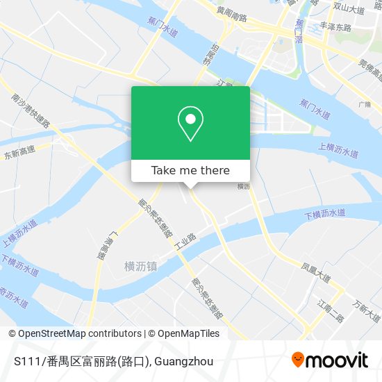 S111/番禺区富丽路(路口) map