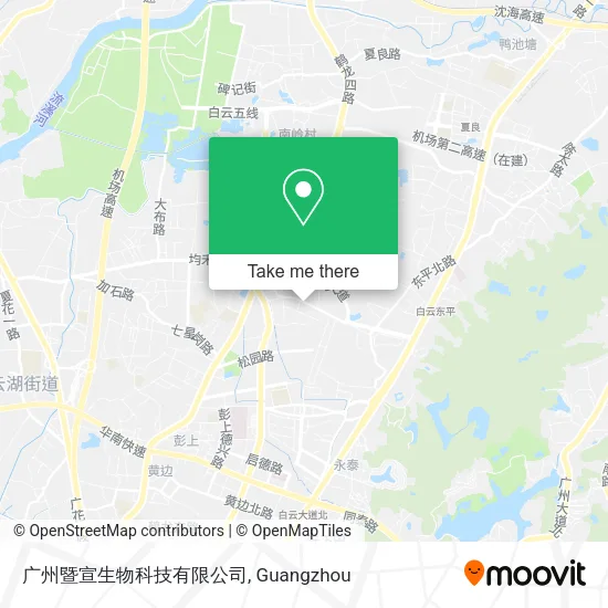 广州暨宣生物科技有限公司 map
