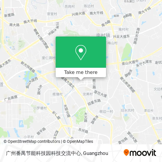 广州番禺节能科技园科技交流中心 map
