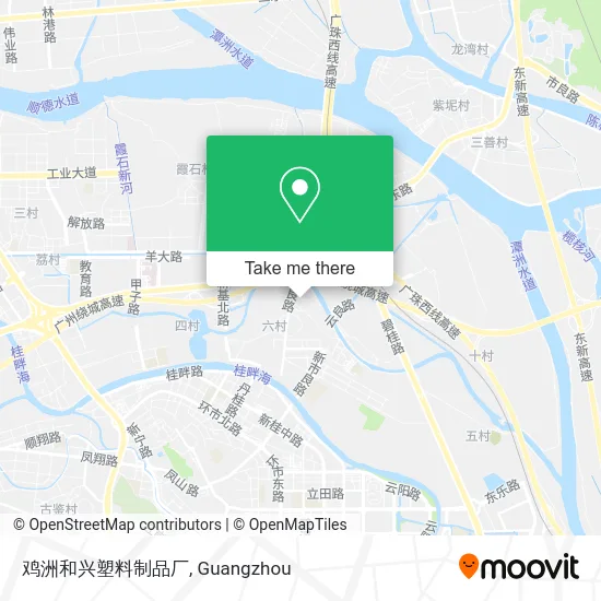 鸡洲和兴塑料制品厂 map