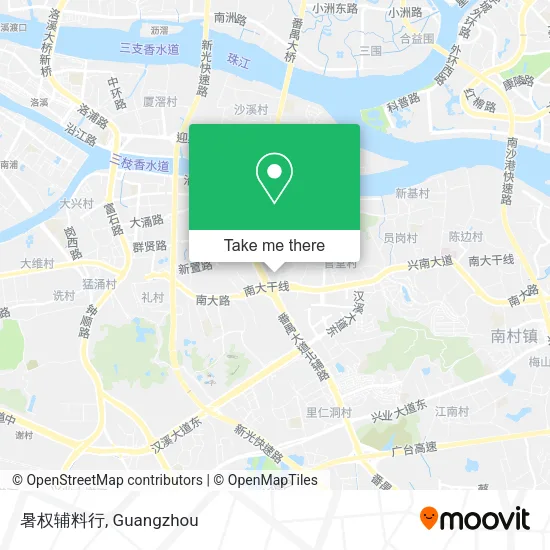 暑权辅料行 map