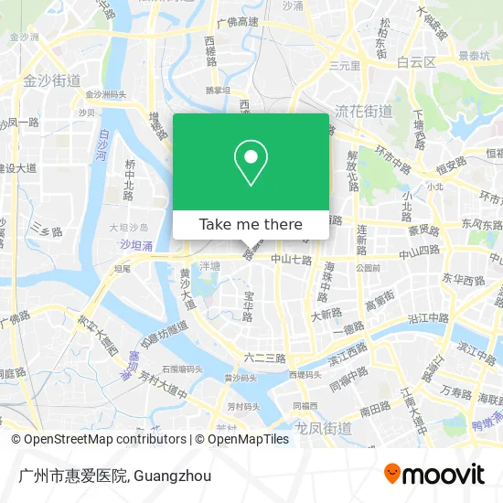 广州市惠爱医院 map