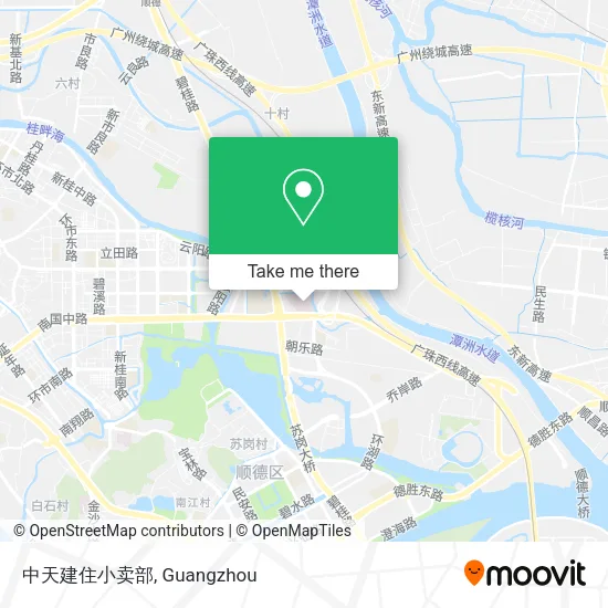 中天建住小卖部 map