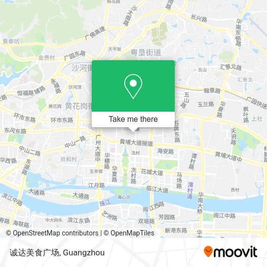 诚达美食广场 map