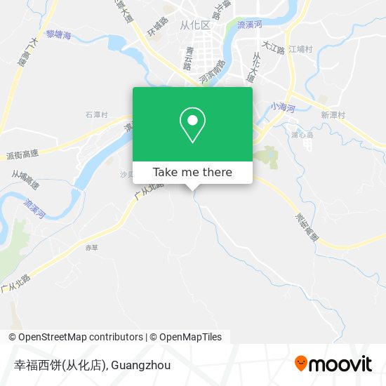 幸福西饼(从化店) map