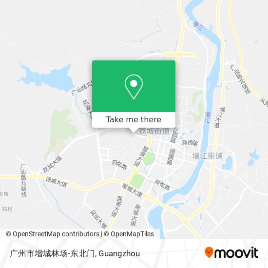 广州市增城林场-东北门 map