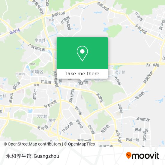 永和养生馆 map
