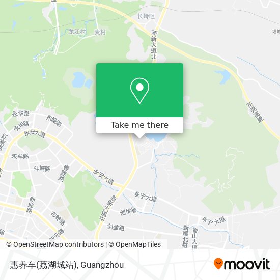 惠养车(荔湖城站) map
