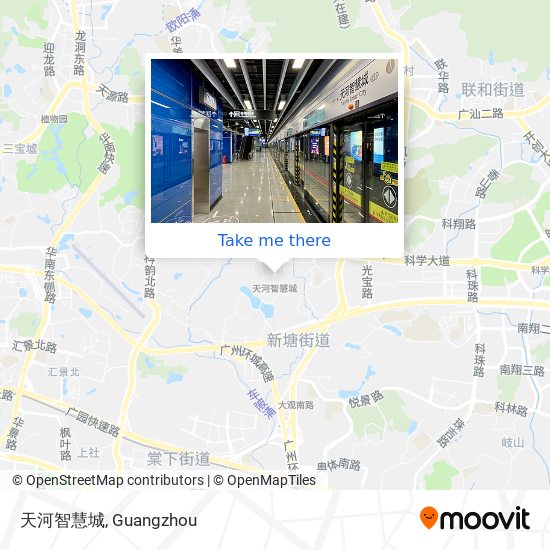 天河智慧城 map