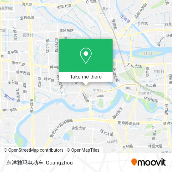 东洋雅玛电动车 map