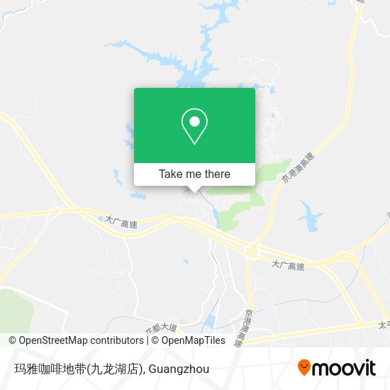 玛雅咖啡地带(九龙湖店) map