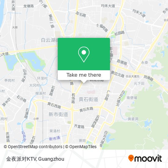 金夜派对KTV map