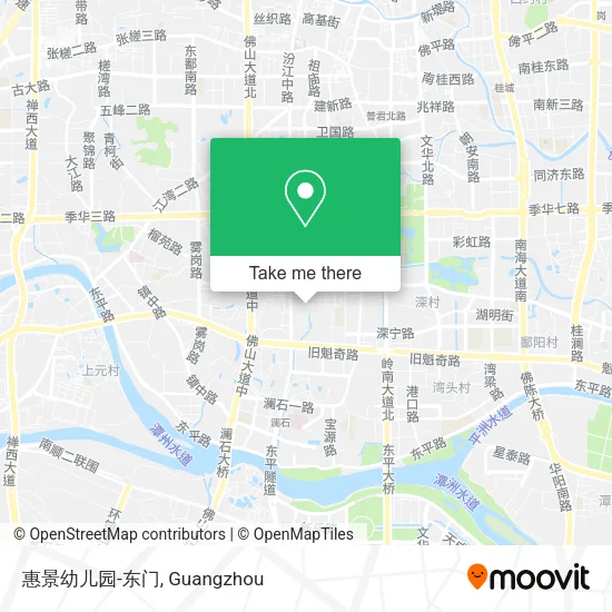 惠景幼儿园-东门 map