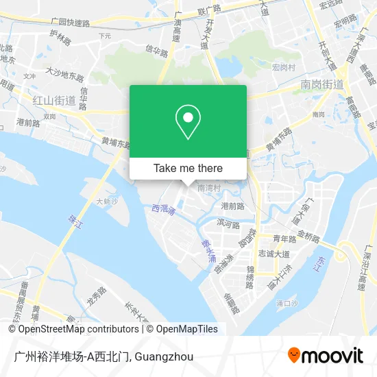 广州裕洋堆场-A西北门 map