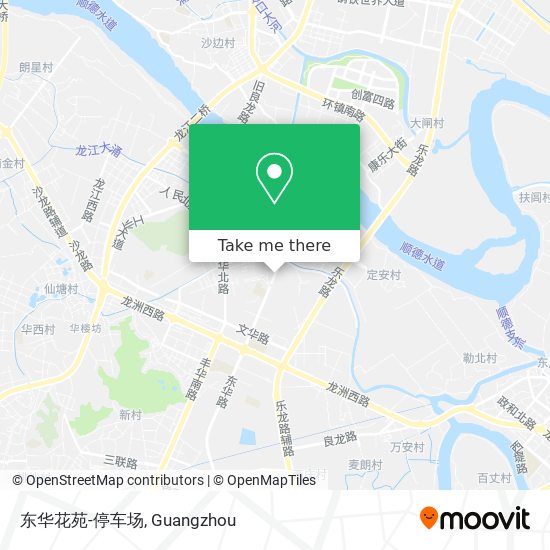东华花苑-停车场 map