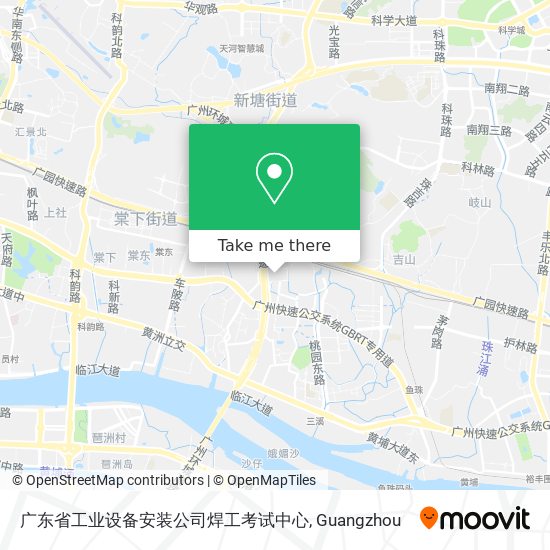 广东省工业设备安装公司焊工考试中心 map