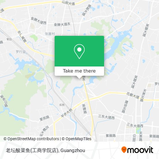 老坛酸菜鱼(工商学院店) map