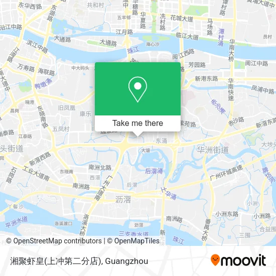 湘聚虾皇(上冲第二分店) map