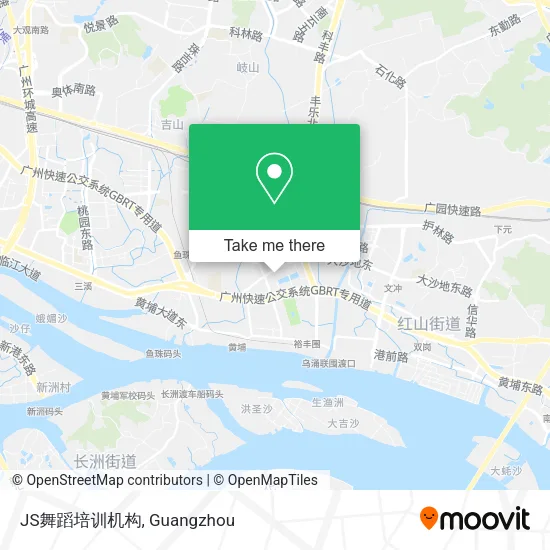 JS舞蹈培训机构 map