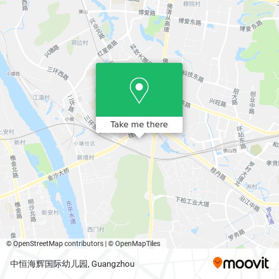 中恒海辉国际幼儿园 map