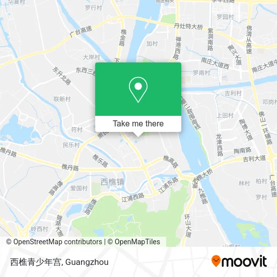 西樵青少年宫 map