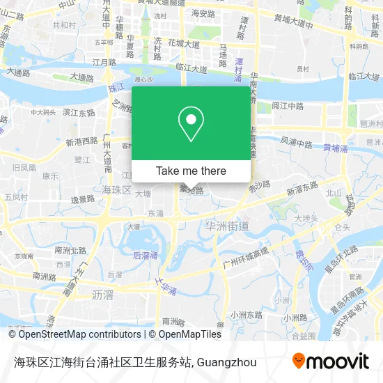 海珠区江海街台涌社区卫生服务站 map
