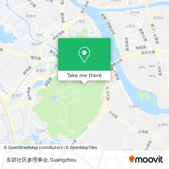 东碧社区参理事会 map
