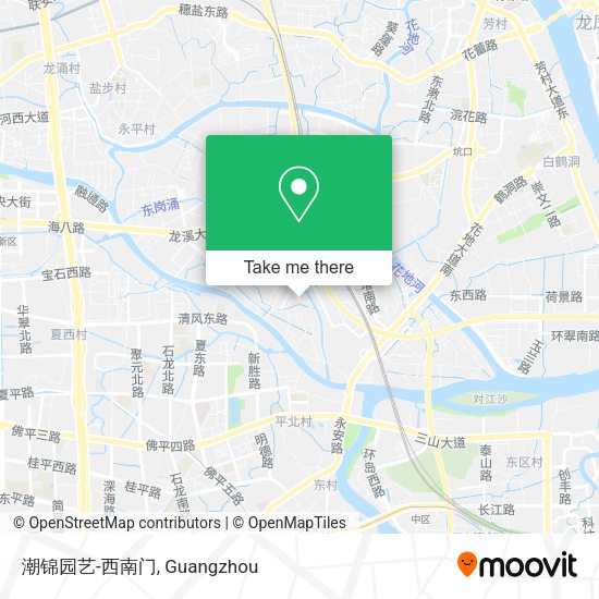 潮锦园艺-西南门 map