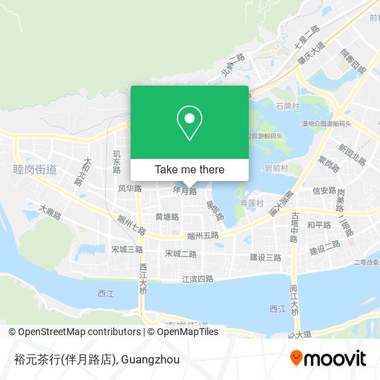 裕元茶行(伴月路店) map