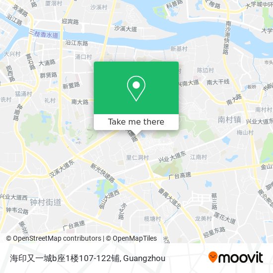 海印又一城b座1楼107-122铺 map
