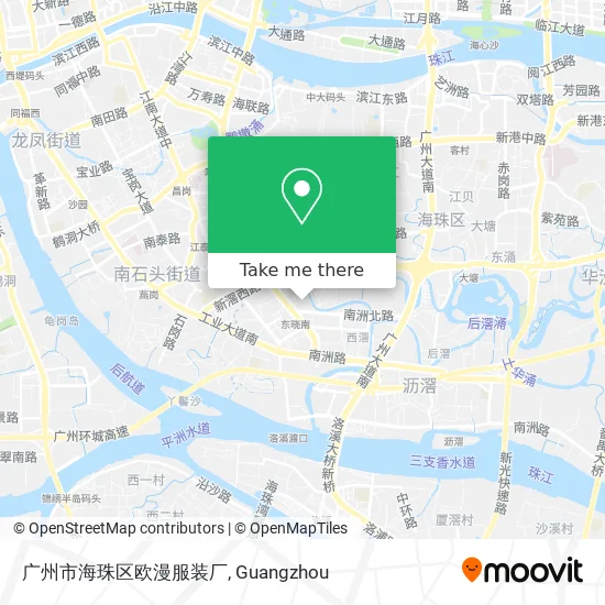 广州市海珠区欧漫服装厂 map