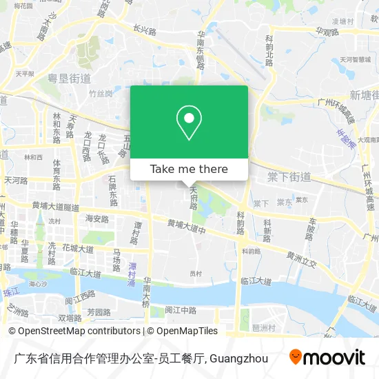 广东省信用合作管理办公室-员工餐厅 map