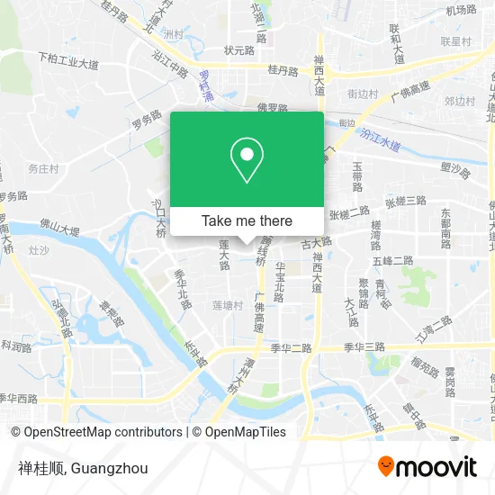 禅桂顺 map