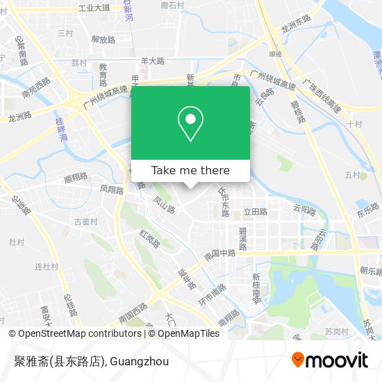 聚雅斋(县东路店) map