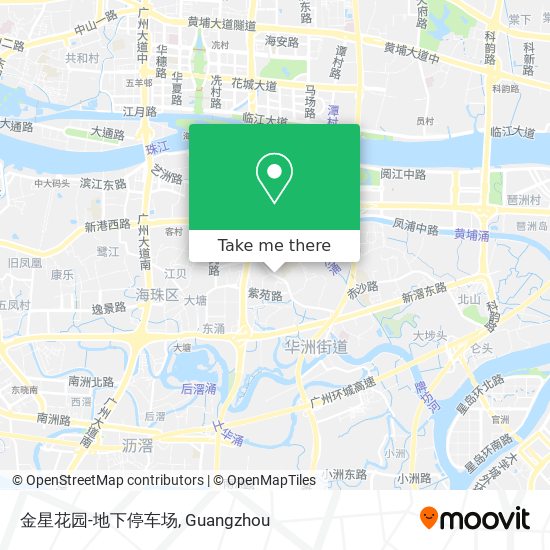 金星花园-地下停车场 map