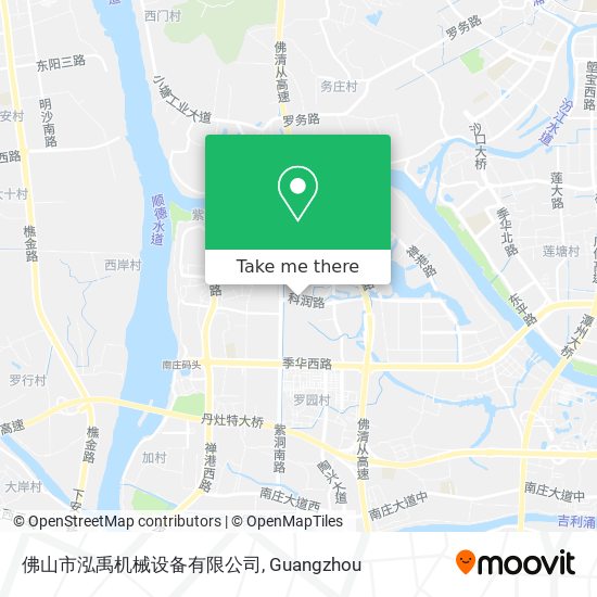 佛山市泓禹机械设备有限公司 map
