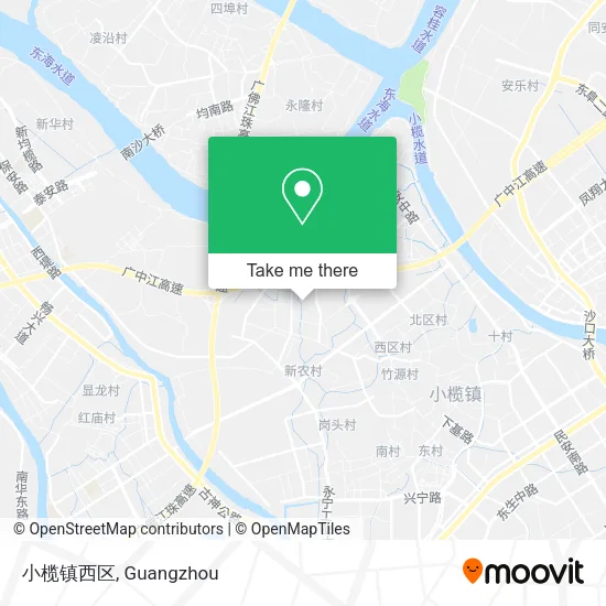 小榄镇西区 map
