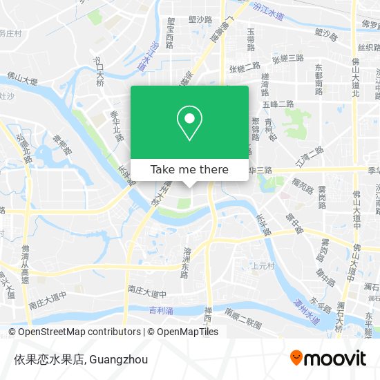 依果恋水果店 map